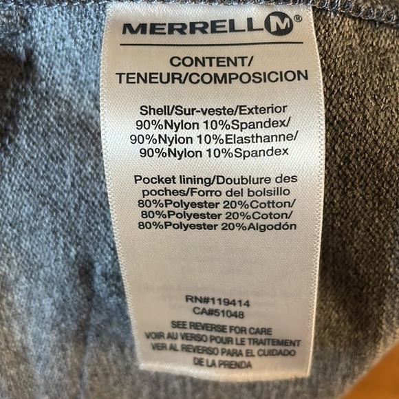 MERRELL Nylon Pants Size 14 - Picture 7 of 11